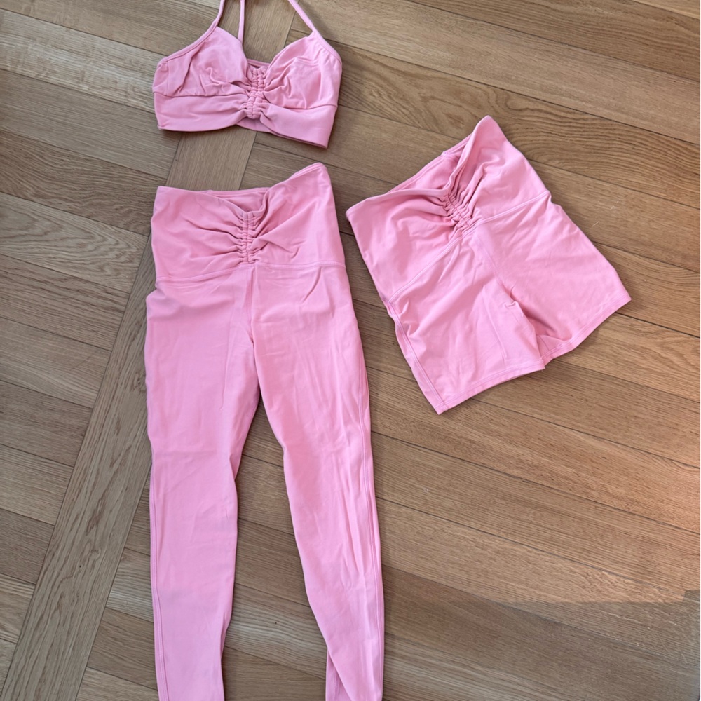 MICHI Soft Pink Legging Set